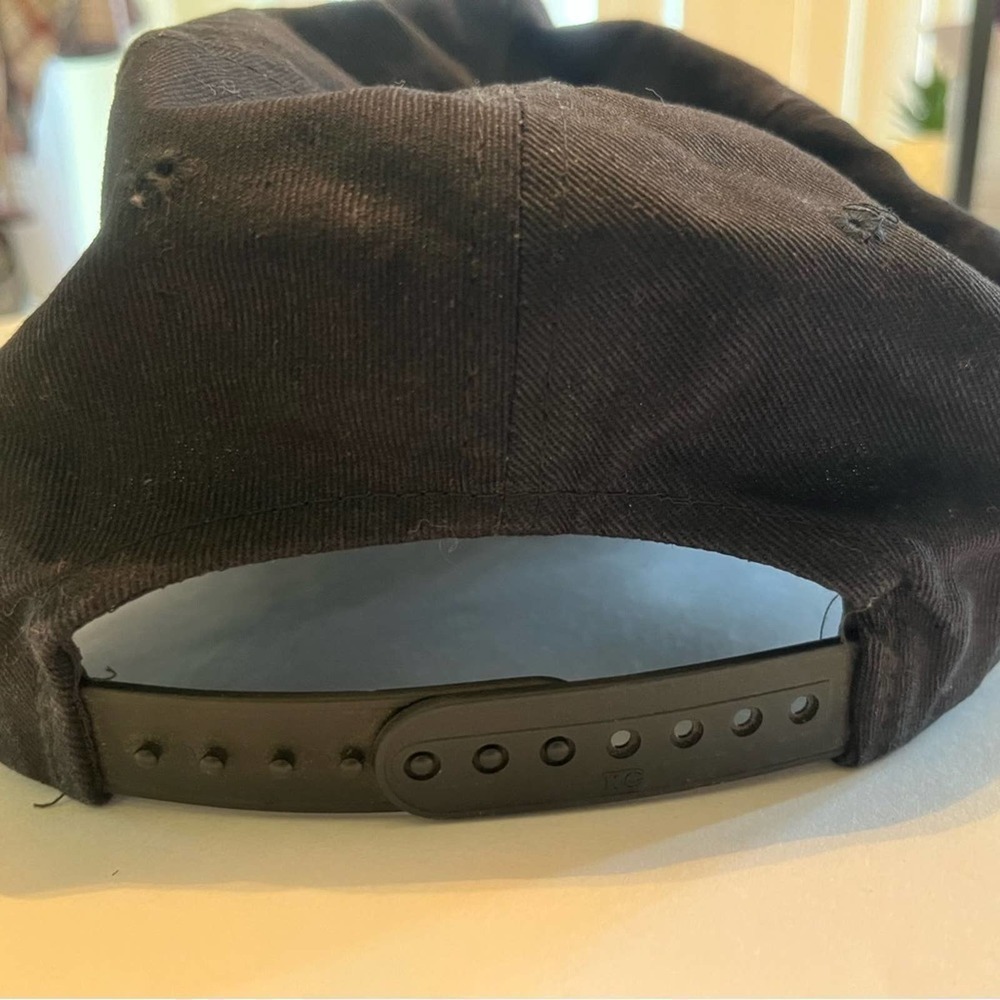 Vintage Always Coca Cola Hat Black Rope Cap By KC - Picture 3 of 3